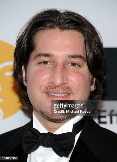 Bruce Holcomb arrives at the Visual Effects Society 9th Annual VES Awards Ceremony at The Beverly Hilton hotel on February 1, 2011 in Beverly Hills,...