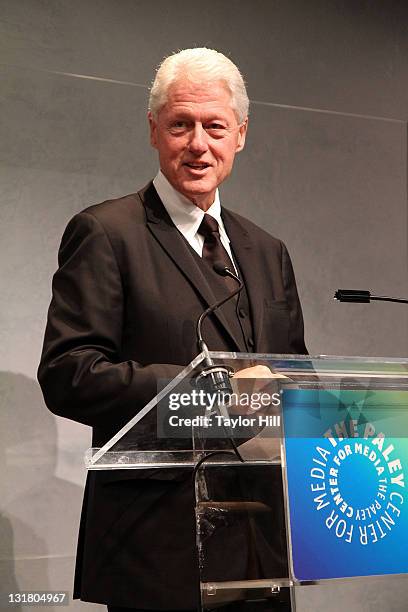 Former President Bill Clinton attends the "Walk In My Shoes: Conversations Between A Civil Rights Legend and His Godson on The Journey Ahead" Book...