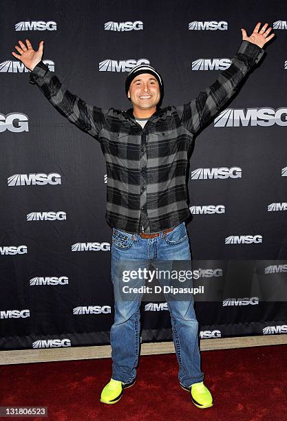 Radio personality Craig Carton attends the premiere of "The Summer of 86: The Rise and Fall of the World Champion Mets" at MSG Studios on February 8,...