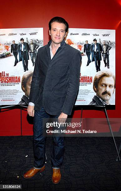 Jason Butler Harner attends the premiere of "Kill the Irishman" at Landmark's Sunshine Cinema on March 7, 2011 in New York City.