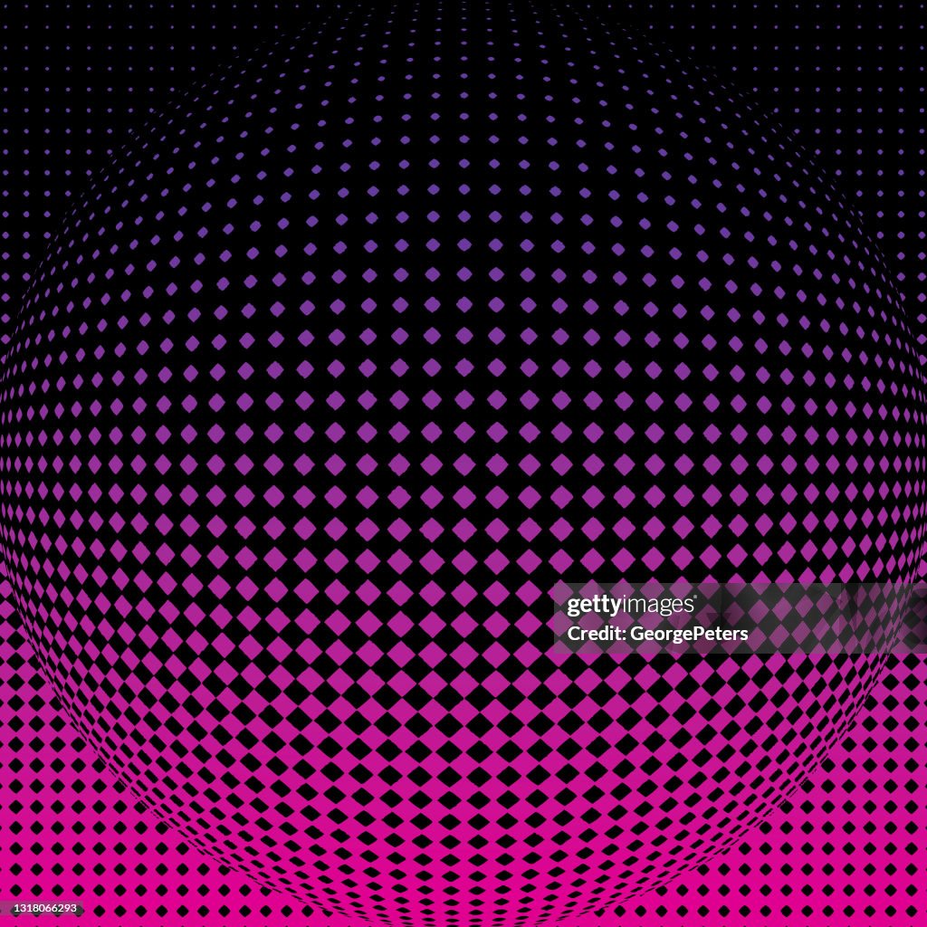 Halftone Dot Pattern Abstract Background High-Res Vector Graphic ...