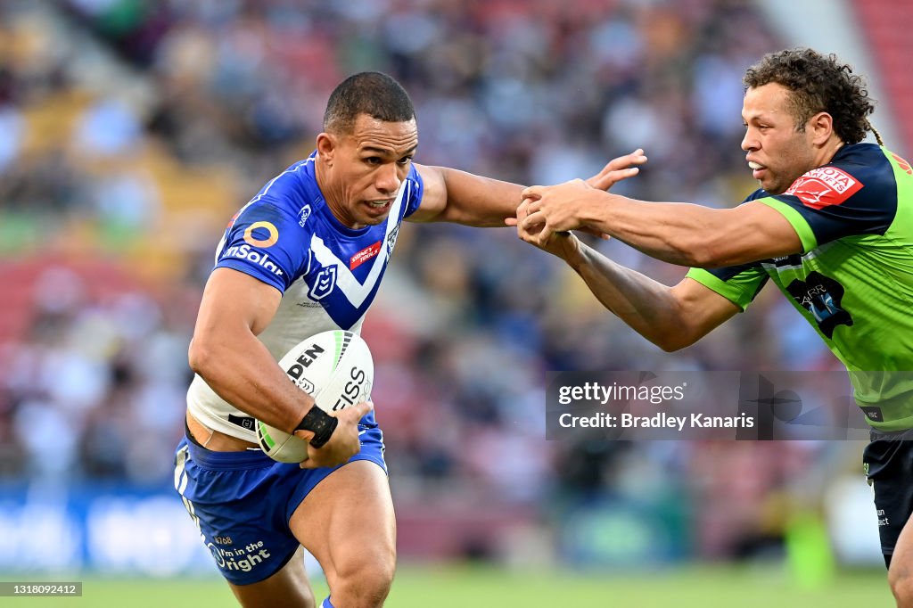 NRL Rd 10 - Bulldogs v Raiders