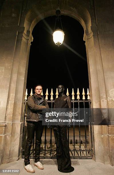 Serbo-Portuguese fashion designer Aleksandar Protic attends 'Les Nouveaux Talents de la Mode 2011' at Ministere de la Culture on January 20, 2011 in...