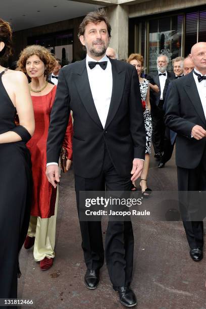 Nanni Moretti is seen during The 64th Annual Cannes Film Festival on May 13, 2011 in Cannes, France.