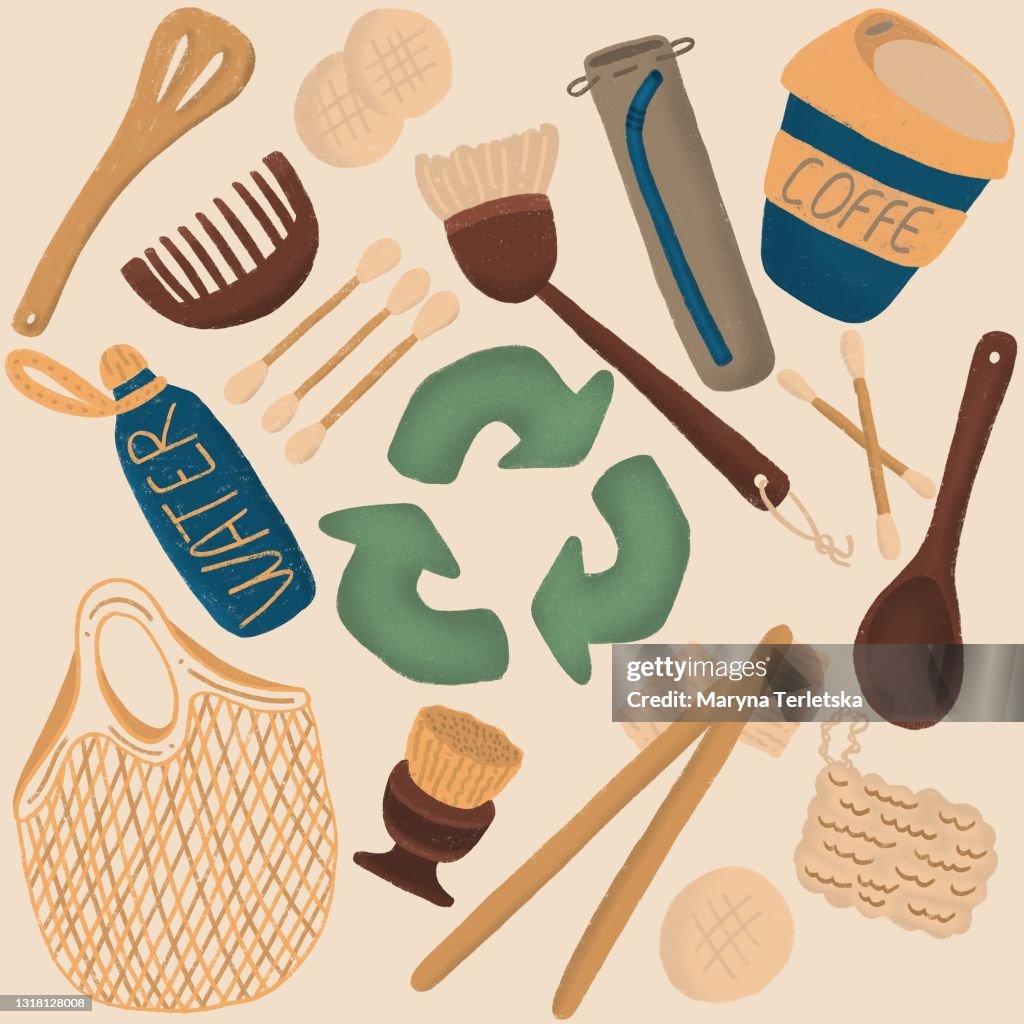 Conceptual picture on an ecological theme.