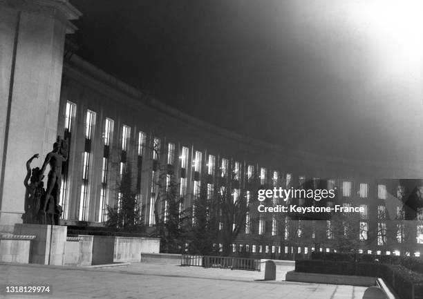 Palais de Chaillot à Paris, le 10 décembre 1948.