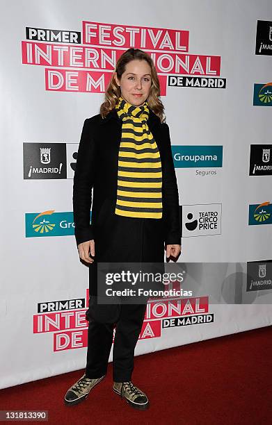 Silvia Wheeler attends the 'Festival de Magia de Madrid' opening day at the Teatro Circo Price on February 15, 2011 in Madrid, Spain.