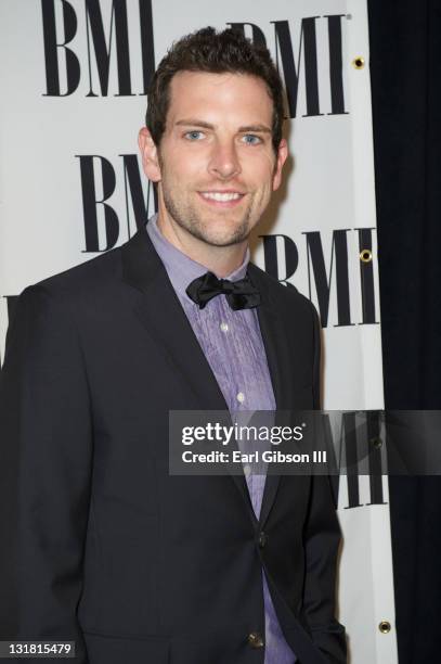 Singer/Songwriter Chris Mann attends the BMI 2011 Pop Music Award at the Beverly Wilshire Four Seasons Hotel on May 17, 2011 in Beverly Hills,...