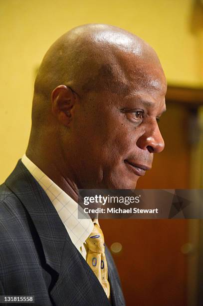 Player Darryl Strawberry attends the 22nd annual Going to Bat for B.A.T. At The New York Marriott Marquis on January 25, 2011 in New York City.