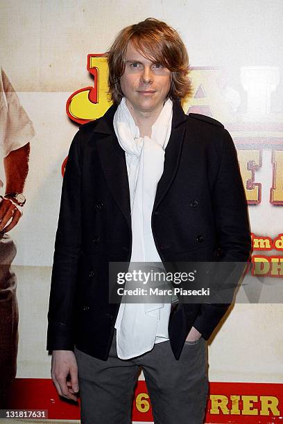 Jean-Baptiste Shelmerdine attends the 'Halal Police d'etat' premiere at UGC Cine Cite Bercy on February 15, 2011 in Paris, France.