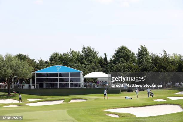 General view of the 6th hole green during round three of the AT&T Byron Nelson at TPC Craig Ranch on May 15, 2021 in McKinney, Texas.