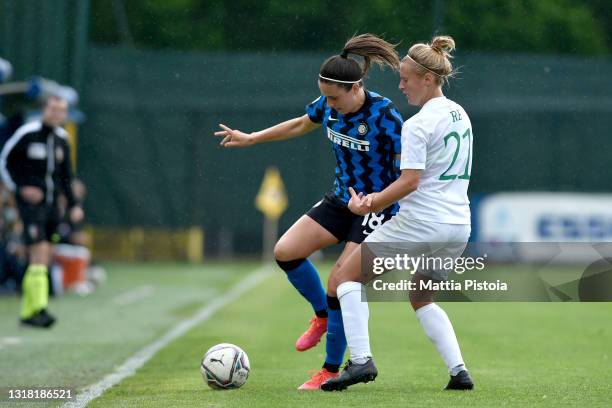 Maria Teresa Pandini of FC Internazionale in action during the Women Serie A match between FC Internazionale and Florentia at Suning Youth...