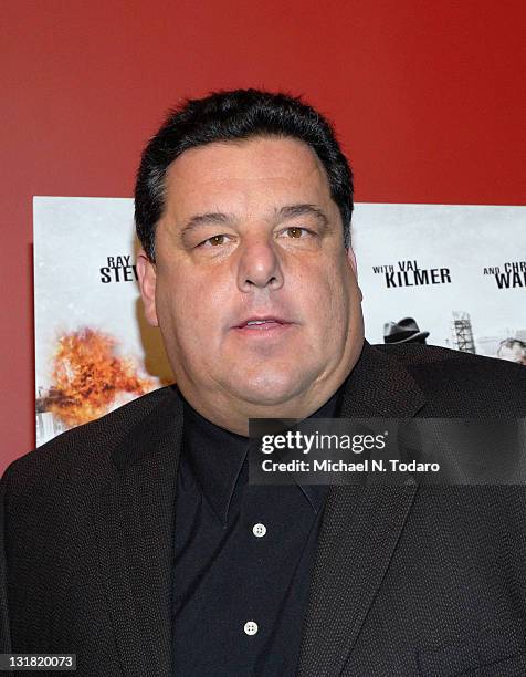 Steve Schirripa attends the premiere of "Kill the Irishman" at Landmark's Sunshine Cinema on March 7, 2011 in New York City.