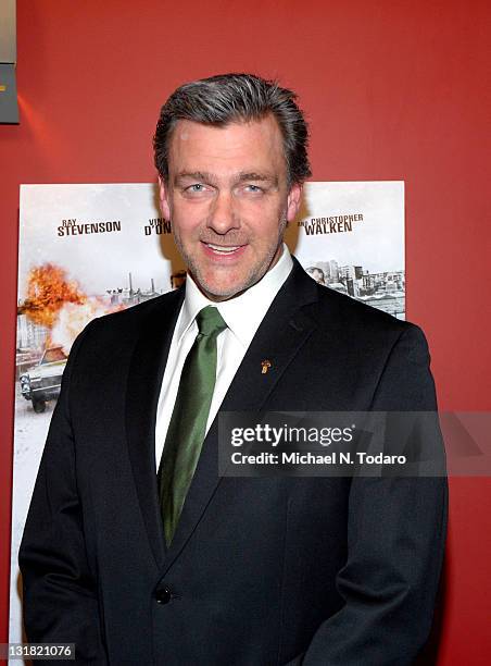 Ray Stevenson attends the premiere of "Kill the Irishman" at Landmark's Sunshine Cinema on March 7, 2011 in New York City.