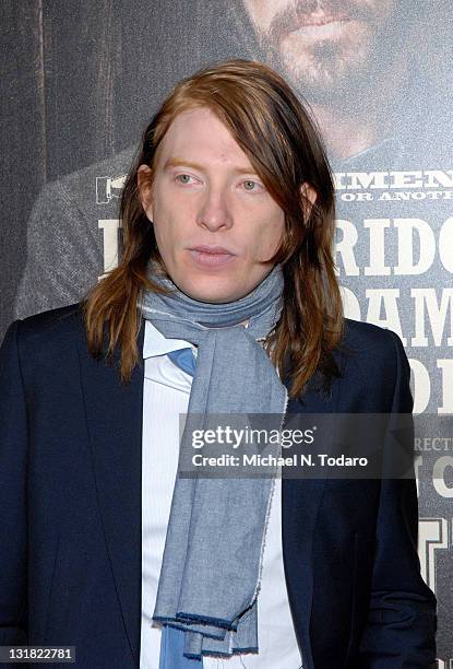 Domhnall Gleeson attends the premiere of "True Grit" at the Ziegfeld Theatre on December 14, 2010 in New York City.