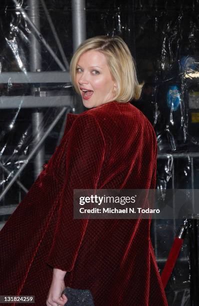 Gretchen Mol attends the premiere of "True Grit" at the Ziegfeld Theatre on December 14, 2010 in New York City.