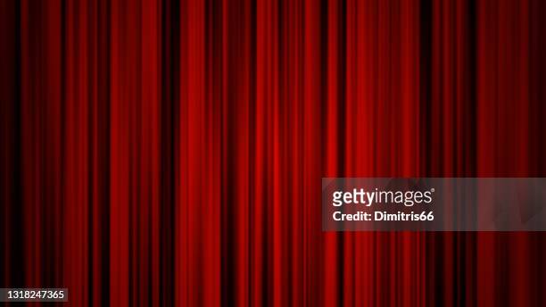 ilustrações de stock, clip art, desenhos animados e ícones de red curtain. abstract smooth strips background. - cortina