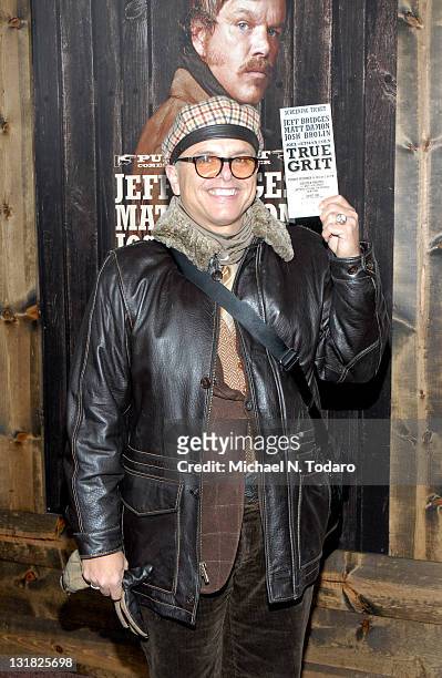 Joe Pantoliano attends the premiere of "True Grit" at the Ziegfeld Theatre on December 14, 2010 in New York City.