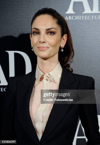 Eugenia Silva attends 'AD Arquitectural and Design Awards' 2011 at the Real Fabrica de Tapices on March 9, 2011 in Madrid, Spain.