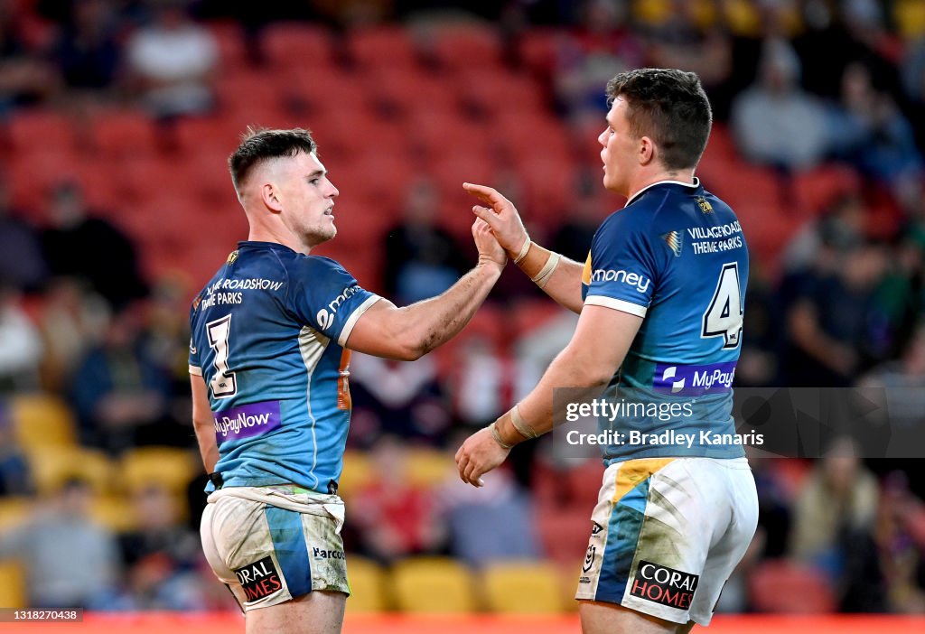 NRL Rd 10 - Titans v Panthers