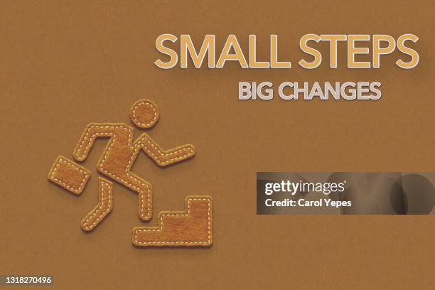 Large Step Change 20 Small Steps Big Change Stock Photos, High-Res Pictures, and Images ...