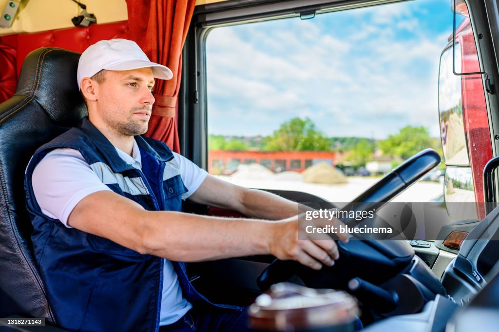 Professional Truck Driver To Transport High-Res Stock Photo - Getty Images