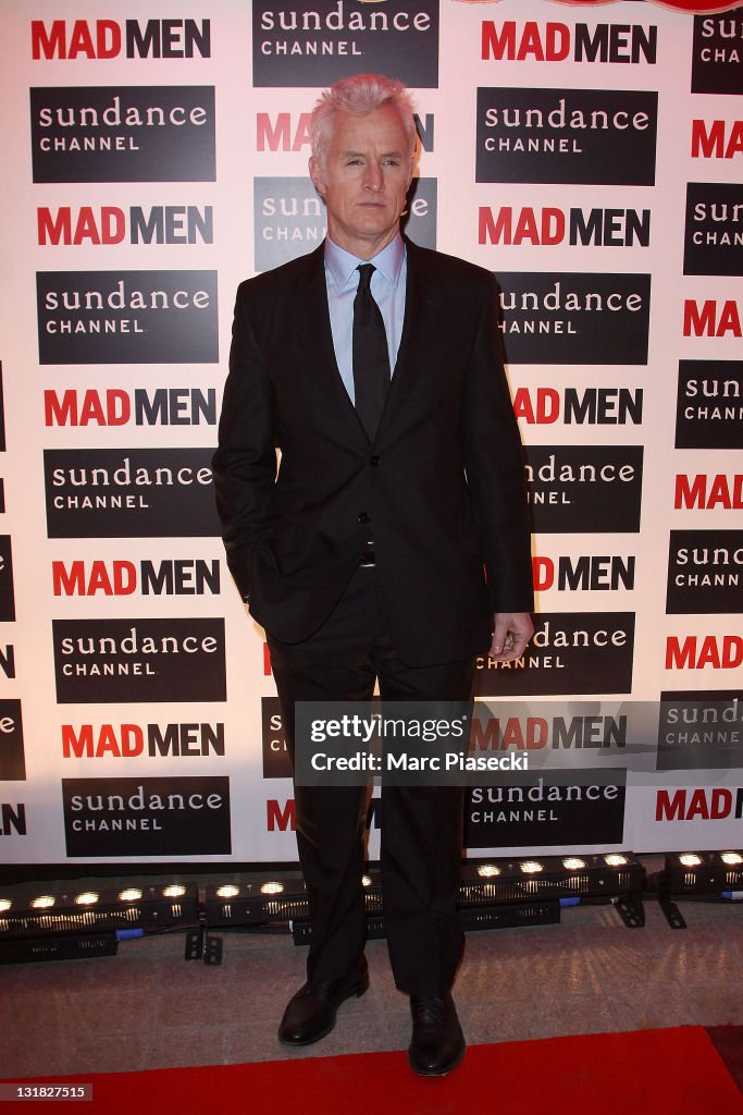 Sundance Channel - Mad Men Gala Event At Hotel Royal Monceau - Red Carpet Photocall