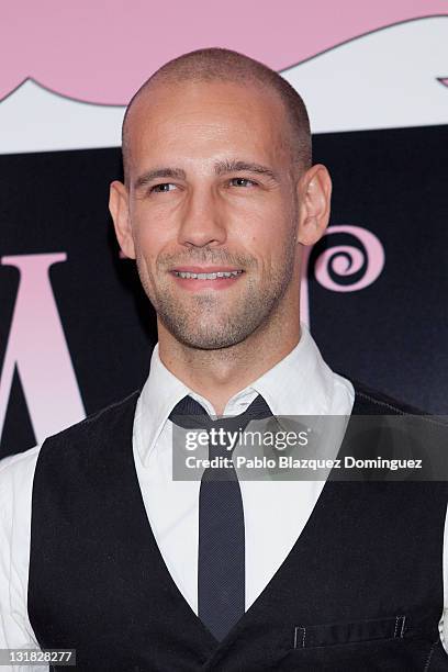 Gonzalo Miro attends 'La Gran Depresion' premiere at Infanta Isabel Theatre on May 19, 2011 in Madrid, Spain.