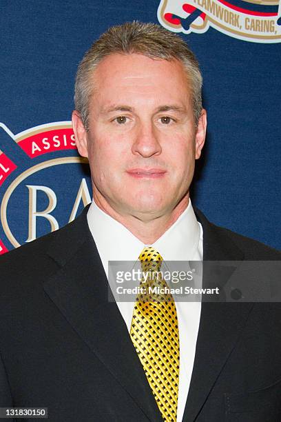 Player Steve Sax attends the 22nd annual Going to Bat for B.A.T. At The New York Marriott Marquis on January 25, 2011 in New York City.