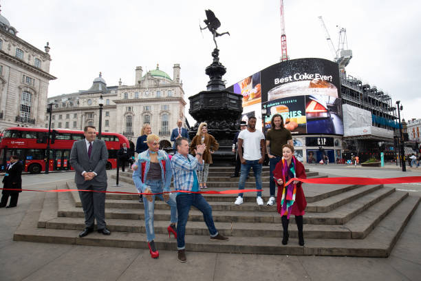 GBR: Official Reopening Of London's West End - Photocall