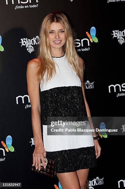 Actress Natasha Yarovenko attends the new 'MSN' presentation at Shoko on March 2, 2011 in Madrid, Spain.