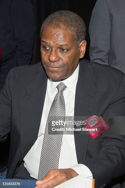 Hall of Famer Bob Gibson attends the 22nd annual Going to Bat for B.A.T. At The New York Marriott Marquis on January 25, 2011 in New York City.