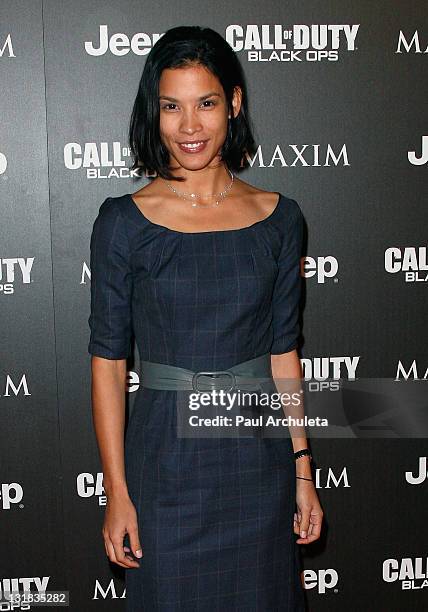 Actress Danay Garcia arrives at the Jeep, Maxim and Call Of Duty Black Ops celebration of the Maximum Warrior Launch at SupperClub Los Angeles on...