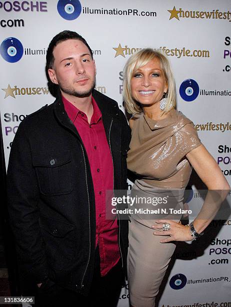 Christopher Camiscioli and Kim DePaola attend the New Jersey Housewives Holiday party at Novelli Restaurant on December 12, 2010 in Wayne, New Jersey.