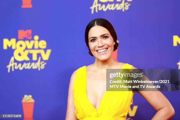 Mandy Moore attends the 2021 MTV Movie & TV Awards at the Hollywood Palladium on May 16, 2021 in Los Angeles, California.