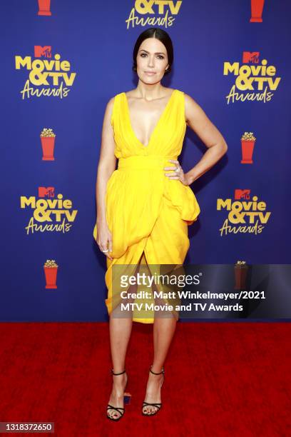 Mandy Moore attends the 2021 MTV Movie & TV Awards at the Hollywood Palladium on May 16, 2021 in Los Angeles, California.