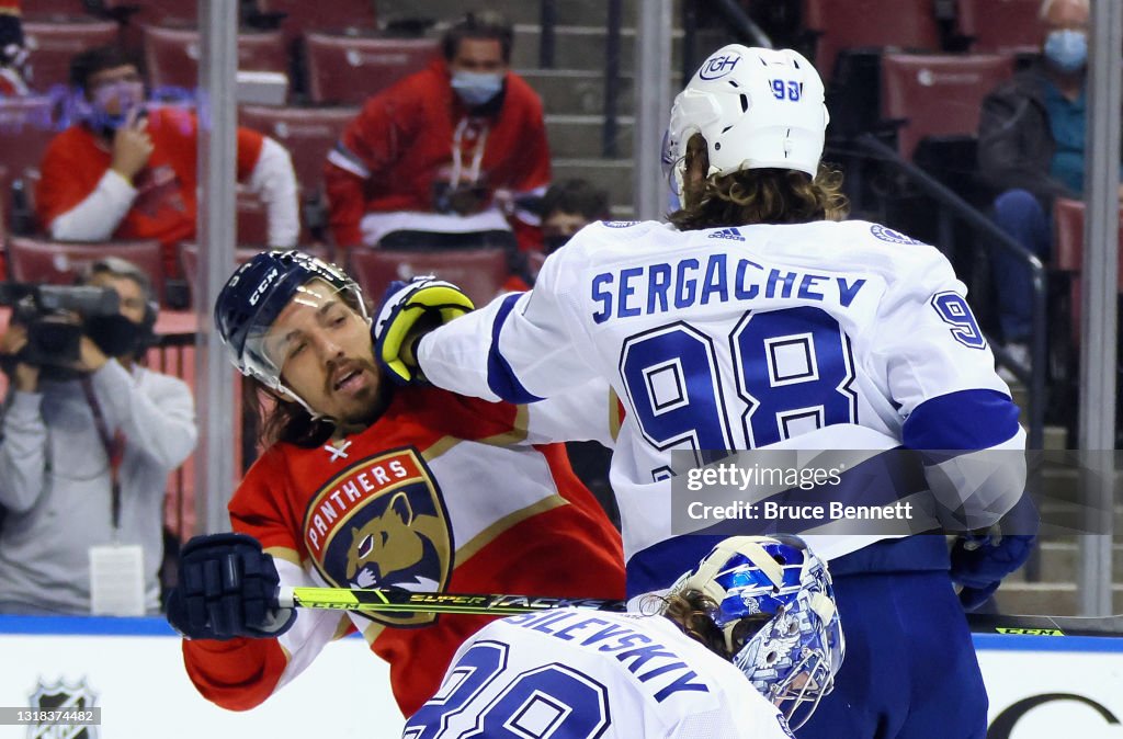 Tampa Bay Lightning v Florida Panthers - Game One