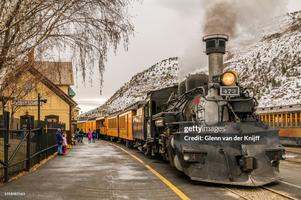 Steam engine for the Durango & Silverton Narrow Gauge Railroad