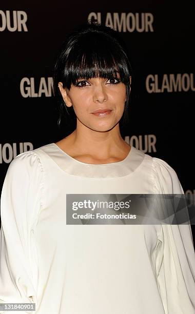 Singer Raquel del Rosario attends Glamour 2011 Beauty Awards at Pacha on May 19, 2011 in Madrid, Spain.