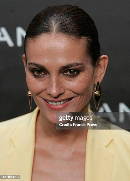 Laura Ponte attends the Mango new collection launch at Centre Pompidou on May 17, 2011 in Paris, France.