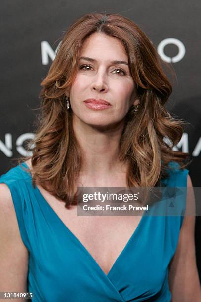 Ana Garcia Sineriz attends the Mango new collection launch at Centre Pompidou on May 17, 2011 in Paris, France.