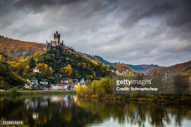 mosel valley in germany - moselle stock pictures, royalty-free photos & images