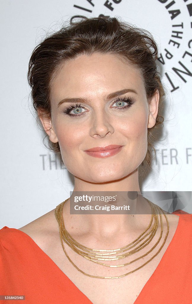 The Paley Center For Media Hosts An Evening With The Cast Of "Bones" - Arrivals