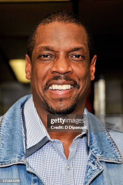 Dwight "Doc" Gooden appears as a guest chef at Sofrito on December 14, 2010 in New York City.