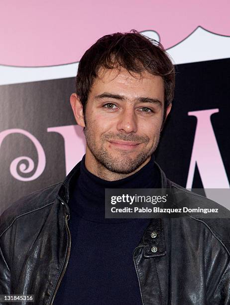 Spanish actor Manu Fullola attends 'La Gran Depresion' premiere at Infanta Isabel Theatre on May 19, 2011 in Madrid, Spain.