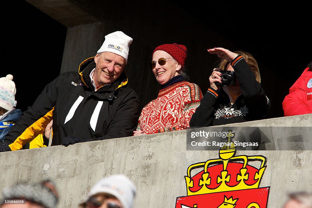 VIPs Attend The FIS Nordic World Ski Championships 2011 - Day 7