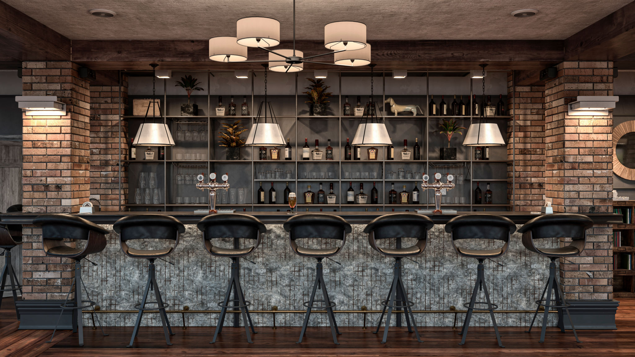 bar scene
