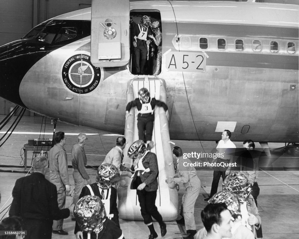 Aircraft Emergency Evacuation Training