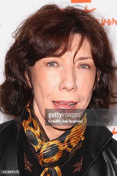 Lily Tomlin arrives to Kathy Griffin In Concert at Gibson Amphitheatre on December 16, 2010 in Universal City, California.