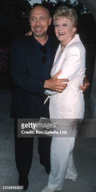 Hector Elizondo and Angela Lansbury attend CBS TV Summer Press Tour at the Ritz Carlton Hotel in Pasadena, California on July 24, 1998.